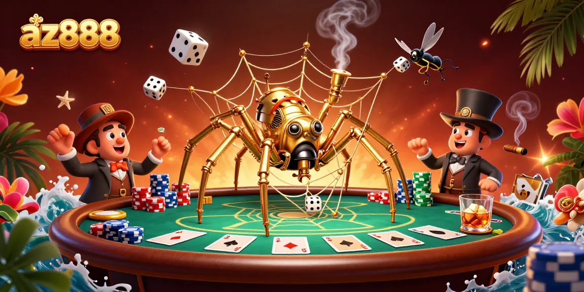 Experience the thrilling world of az888 with a steampunk twist, featuring poker dominance.