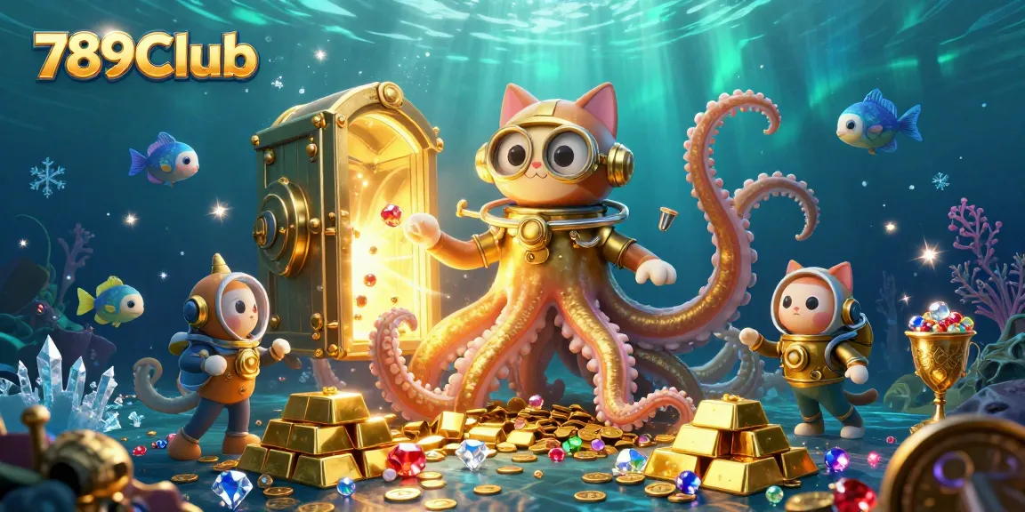 Win big with 789Club's thrilling underwater casino adventure filled with treasures and excitement!