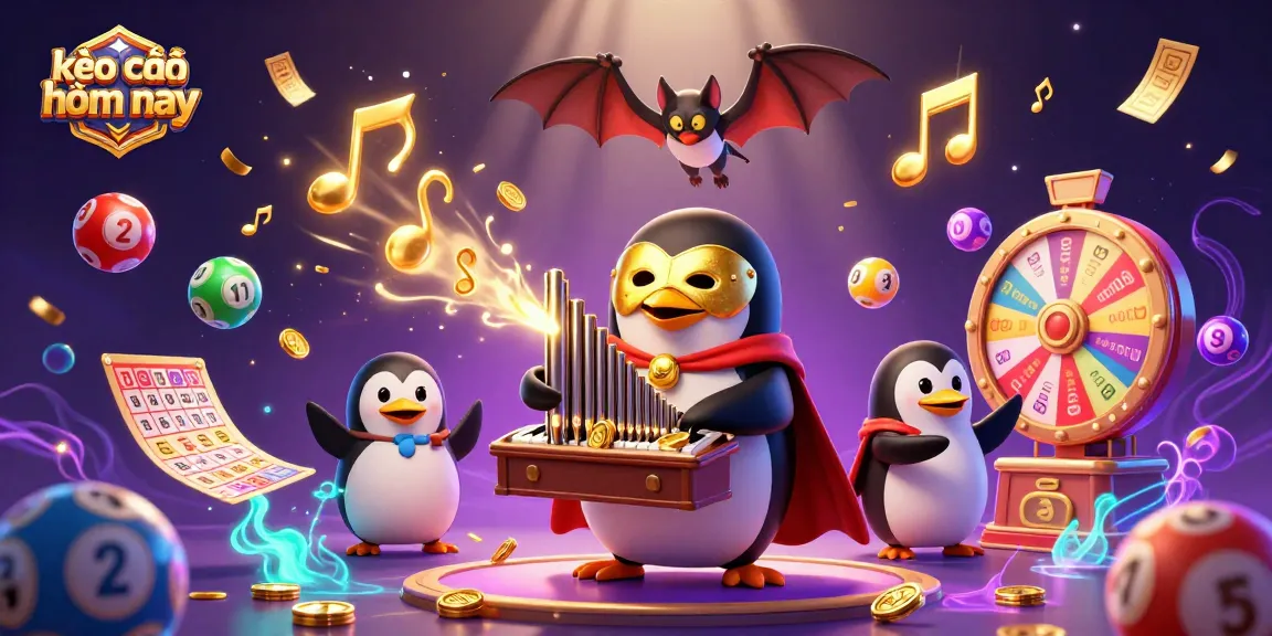 Experience the excitement of kèo nhà cái hôm nay with dynamic illustrations and vibrant gambling scenes.